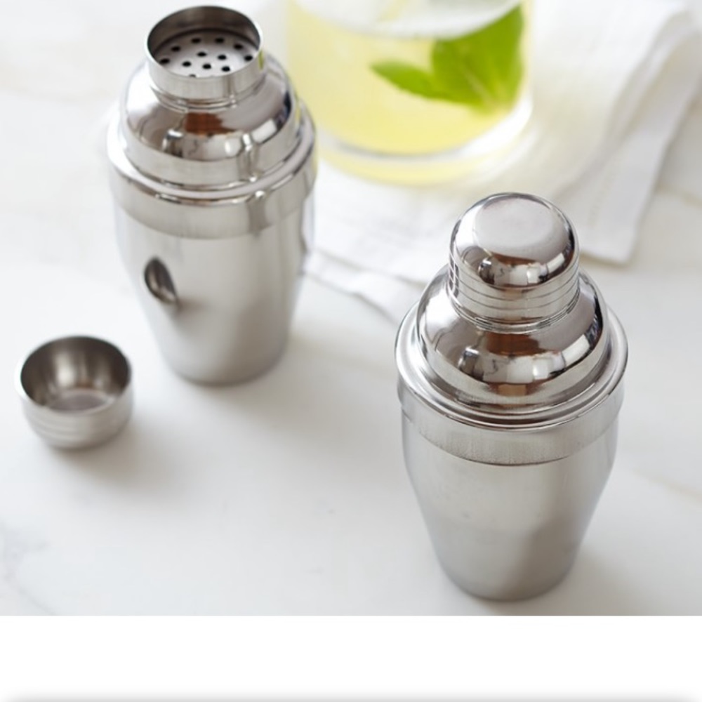 1 Cocktail Shaker stainless steel preowned